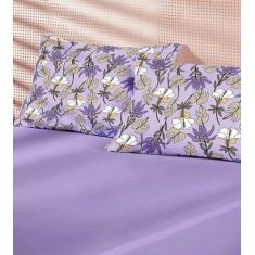 Imagem de Jogo De Lençol 100% Algodão Aconchego 3 Peças - Clamatex