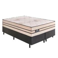 Imagem de Cama Box Queen Gazin New Vip Molas Ensacadas Soft Pillow 158X198x74cm