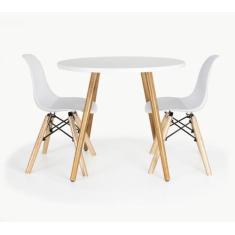 Imagem de Mesa Eiffel 60 Cm Infantil 2 Cadeira Eiffel Infantil - Litoral Decor