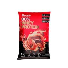Imagem de 1 Whey Protein Concentrado (1Kg) - Chocolate Com Amendoin - Growth
