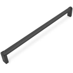 Imagem de POVEFONK Pacote com 10 puxadores de armário de cozinha pretos foscos 320 mm Puxadores de gaveta pretos puxadores de gaveta ferragens de armário de cozinha puxadores de gaveta puxadores de cômoda