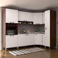 Imagem de Armário De Cozinha Completa 8 Peças - LUCIANE MÓVEIS