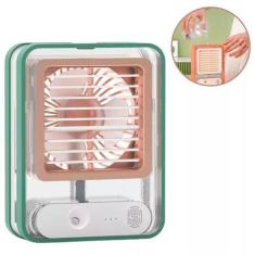 Imagem de Mini Ar Portatil Umidificador Colorido Ventilador Ambientes - Desert E