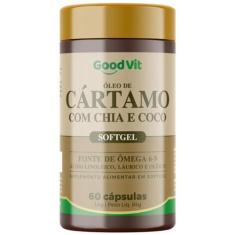 Imagem de Óleo de Cártamo, Chia e Coco - Softgel - 60 cápsulas - Mais vendido - 