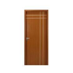 Imagem de Kit Porta de Madeira Decorada 215x84cm com Batente de MDF Ultra 16cm Mantiqueira MGM Mogno