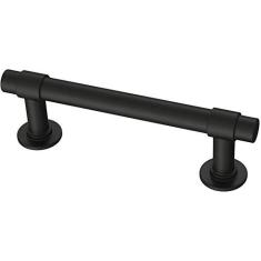 Imagem de Franklin Brass Puxador de armário P29520Z-FB-B, barra reta de 76 mm, preto fosco
