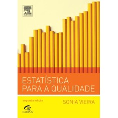 Imagem de Estatística Para A Qualidade - 2ª Ed. 2011 - Vieira, Sonia - 9788535244908
