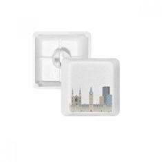 Imagem de Canada Landmark and City Church teclado mecânico PBT kit de atualização para jogos