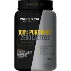 Imagem de 100% Pure Whey Zero Lactose 900G - Probiótica - Probiotica