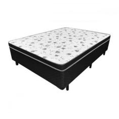 Imagem de Cama Box Casal Conjugado 5cm Espuma Semi Ortopedico - Fabrica De Tudo