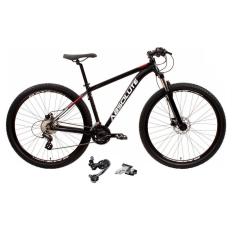 Imagem de Bicicleta 29 Absolute Nero 4 Câmbio Shimano Deore 27v K7 Freios Hidráulicos Trava Cabos Internos-Unissex