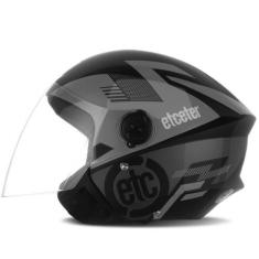 Imagem de Capacete Aberto Etceter Open, 58, CINZA