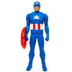 Imagem de Boneco Capitão América Marvel Figura Avengers 20cm - Hasbro F6607