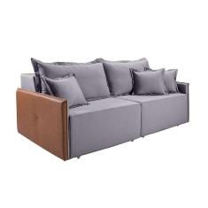 Imagem de Sofá 2 Lugares Retrátil Bali Linho Cinza