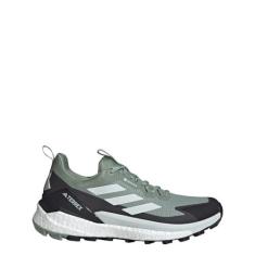 Imagem de adidas Tênis de caminhada TERREX Free Hiker 2.0 Low GORE-TEX, Verde prata/jade cristal/carbono, 38