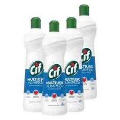 Imagem de Kit 4 Limpadores Multiuso Cif +Limpeza 500ml