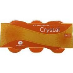 Imagem de Conjunto de Xícaras de Chá Crystal 6 Xícaras - Wheaton