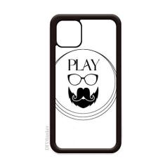 Imagem de Óculos de barba encaracolada para iPhone 12 Pro Max Capa para Apple Mini Mobile Case