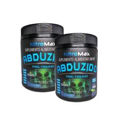 Imagem de 2X Abduzido Pre Treino Nitro Max Blueberry 300G