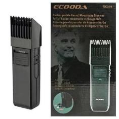 Imagem de Máquina De Corte Aparador Cabelo E Barba Preta - Ecooda