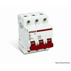 Imagem de Disjuntor Steck Tripol Serie Sd63 C 40A Curva C 3Ka
