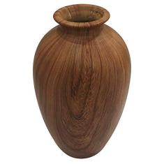 Imagem de VASO DE CERAMICA ESTILO MADEIRA