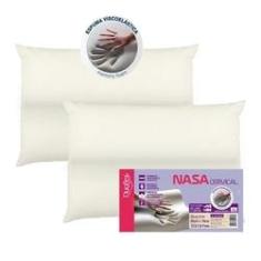 Imagem de Kit 2 Travesseiros NASA Viscoelástico Cervical Duoflex