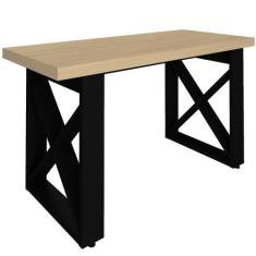 Imagem de Mesa Para Escritório Escrivaninha Home Office 135X75 Cm Tokyo A02 Carv