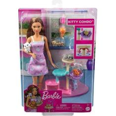 Imagem de Boneca Barbie Family Conjunto Condominio De Gatinhos Mattel