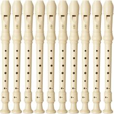 Imagem de Flauta doce germânica yamaha YRS-23G kit com 10 flautas
