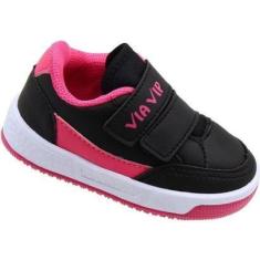 Imagem de Tênis Infantil Via Vip Recortes Menina-Feminino