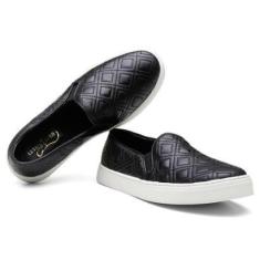 Imagem de Tênis Feminino Slip On Casual Moderno Estilo Confortável-Feminino