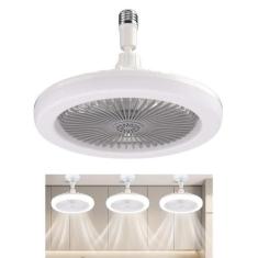 Imagem de Ventilador De Teto Branco Com Luz Led De Alta Qualidade - bbless