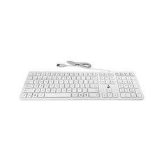 Imagem de Teclado Slim Rise Mode, USB 2.0, ABNT2, Branco - RM-TS-FW
