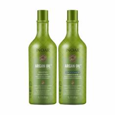 Imagem de Kit Inoar Argan Oil System Argan Oil Salon Duo 2x1 Litro