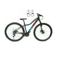 Imagem de Bicicleta Aro 29 Absolute Hera Feminina 24v Freios a Disco Hidráulicos Garfo Suspensão - Preto