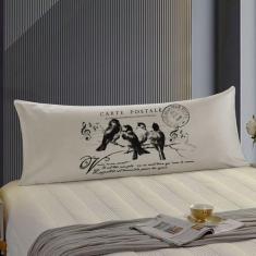 Imagem de Travesseiro De Corpo Body Pillow Natural 40x130cm Pássaros - FASTLAR