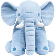 Imagem de Pelúcia Infantil Elefantinho Azul 10743 Buba