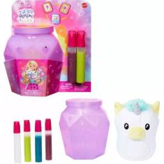 Imagem de Barbie Pelucia Tie Dye Surpresa Sortimento - Mattel Hwd29