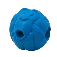 Imagem de Bolinha Recheável Macaquinho Azul Tamanho Médio para Cães