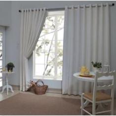 Imagem de Cortina Para Sala e Quarto Com Voil e Forro Elisa 4,00x2,60