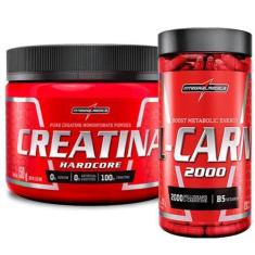Imagem de Creatina Pura 150G + L-Carnitina 120 Caps Integralmedica
