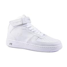 Imagem de Tênis Sneaker Estilo Retrô Runway Sportwear Feminino Tamanho:36;Cor:Branco e Branco