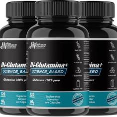 Imagem de 3X Glutamina (360 Cápsulas) IN-Glutamina+ Imperium Nutrition