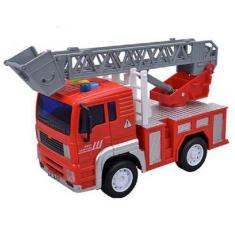 Imagem de Brinquedo Caminhão Bombeiro Fricção Luz E Som 5698 - Dm Toys