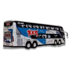 Imagem de Brinquedo Miniatura De Ônibus 1001 Branco Lançamento G8 - Rodoviário G