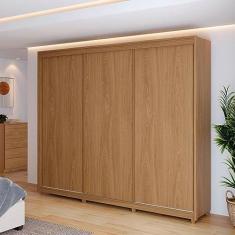 Imagem de Guarda Roupa Casal 3 Portas 6 Gavetas Maximus Móveis Fazzio