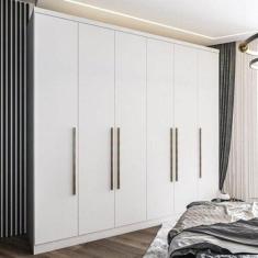 Imagem de Guarda Roupa Casal 6 Portas Veneto Espresso Móveis Neve