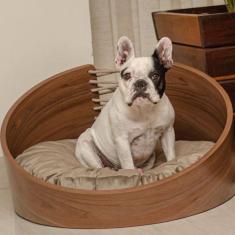 Imagem de Cama Pet Para Cachorro Ou Gato De Madeira Pequeno Porte Hera - Kravo