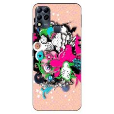 Imagem de Capa Adesivo Skin104 Verso Para Infinix Hot 11 Play